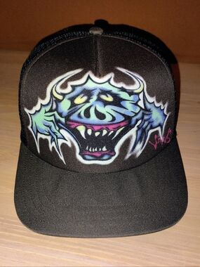 NWOT Vans Black Mesh Snapback